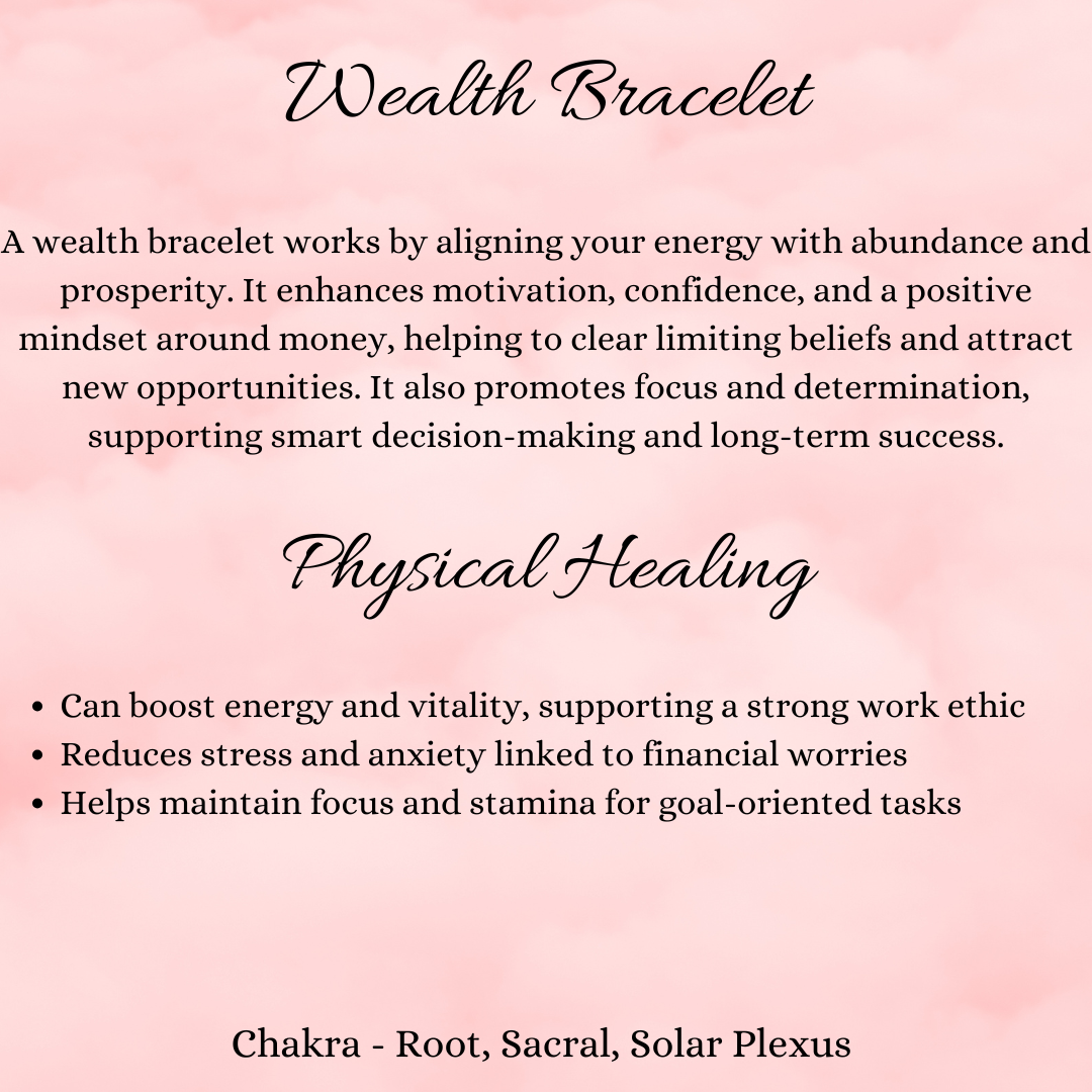 AAA Elite Wealth Bracelet [Success, Wealth, Confidence]