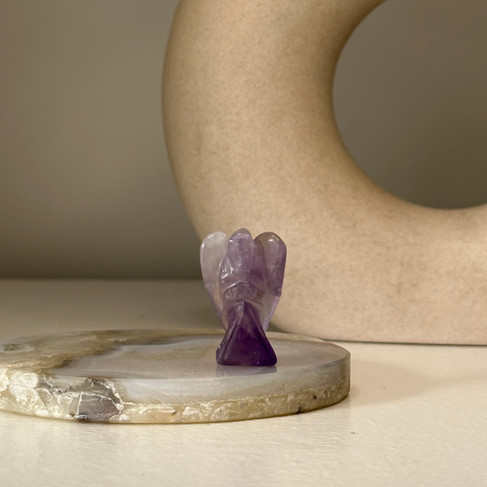 Amethyst Angel [Calm, Protection, Intuition, Emotional Healing]