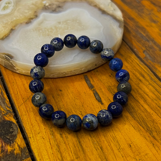 AAA Lapis Lazuli Bracelet [Wisdom, Communication, Intuition, Confidence]