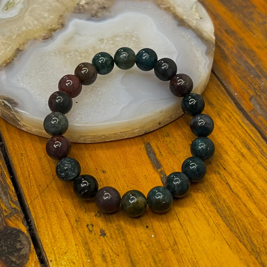 AAA Bloodstone Bracelet [Strength, Protection, Vitality]