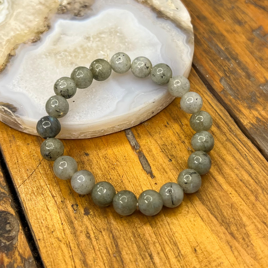 AAA Labradorite Bracelet [Protection, Intuition, Transformation, Confidence]