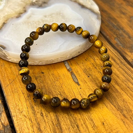 AAA Tiger’s Eye Bracelet [Confidence, Courage, Protection, Success]