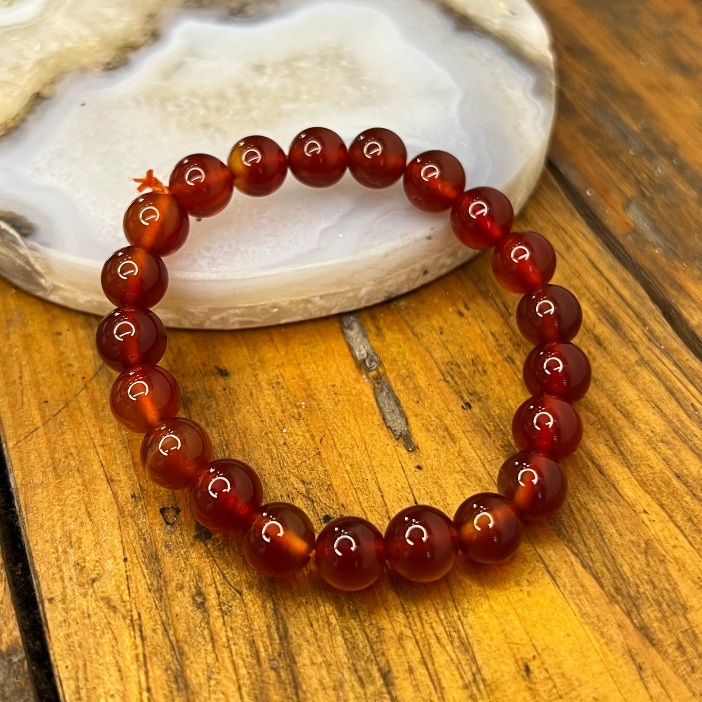 AAA Carnelian Bracelet [Confidence, Motivation, Creativity, Vitality]