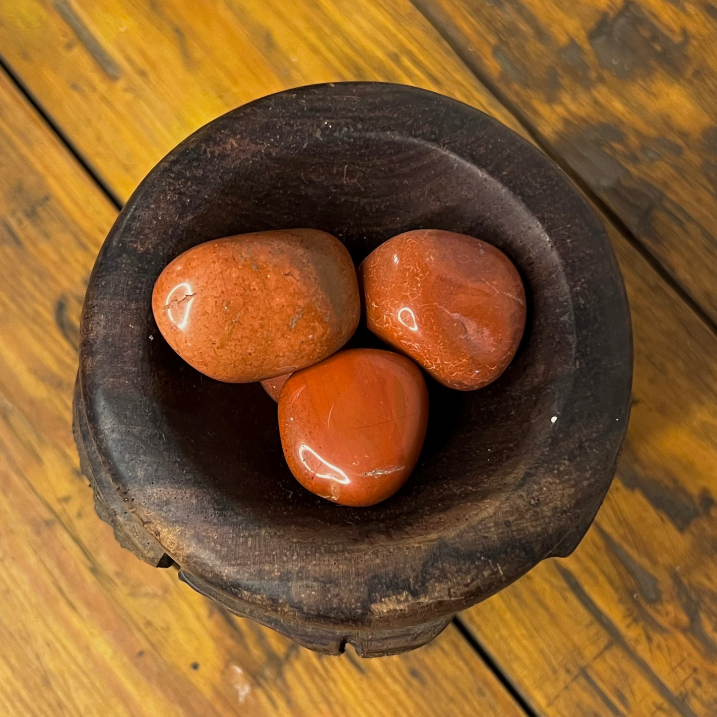 Red Jasper Tumbled Stones [Grounding, Strength, Stability, Vitality]